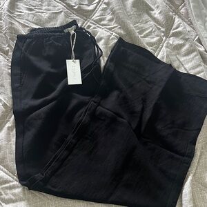 NNWT Z SUPPLY DRAWSTRING LINEN PANTS SZ S